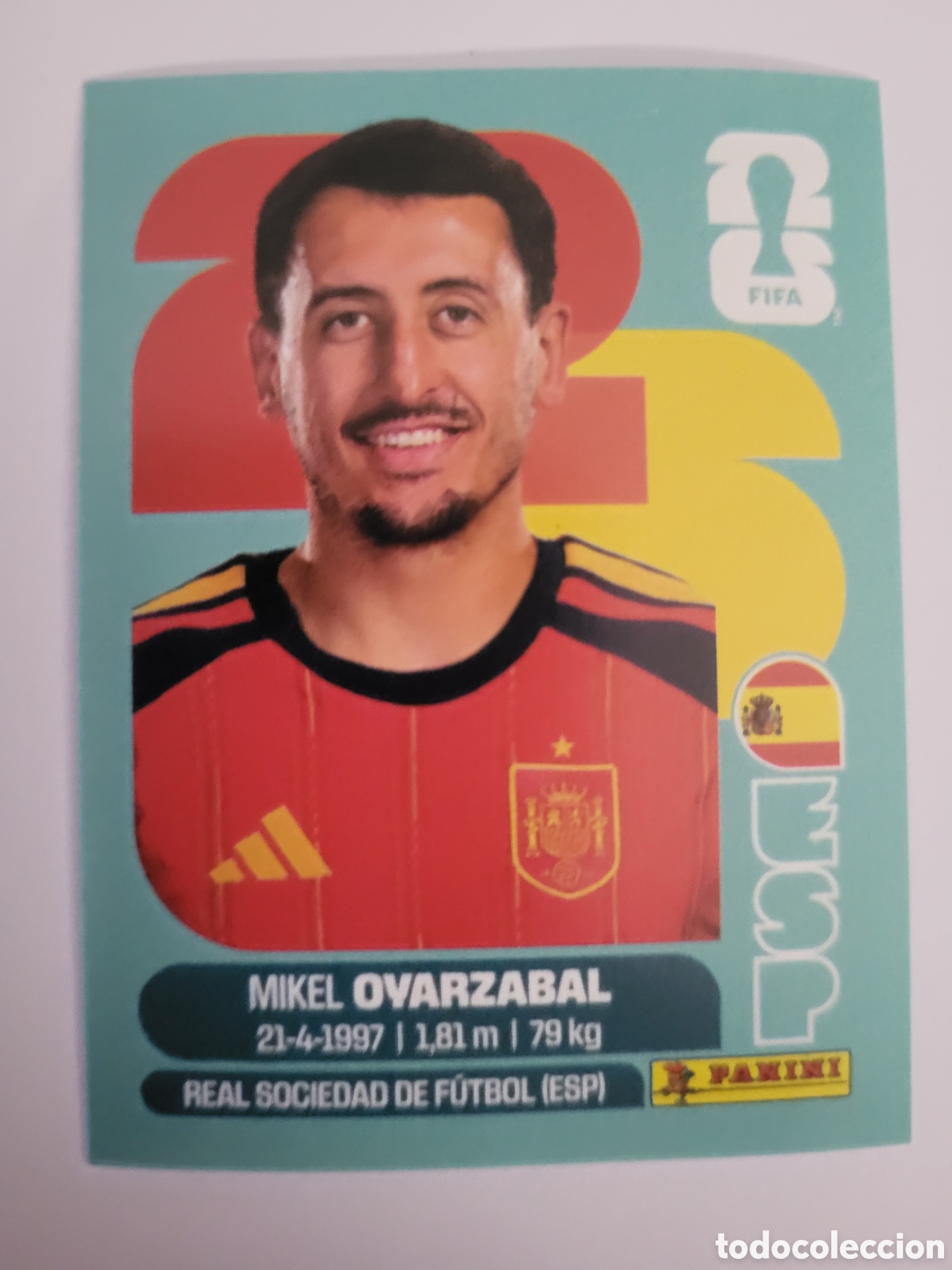 Cromos de f&uacute;tbol: ESP 20 Mikel Oyarzabal [Sticker] / FIFA World Cup 2026
