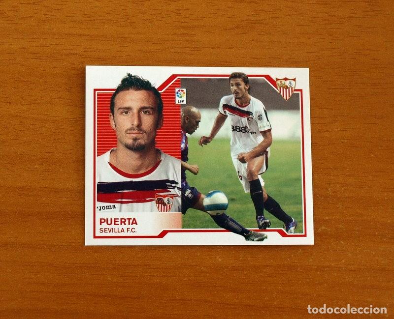 Cromos de f&uacute;tbol: Sevilla - Puerta - Liga 2007-2008, 07-08 - Ediciones Este - Nunca pegado