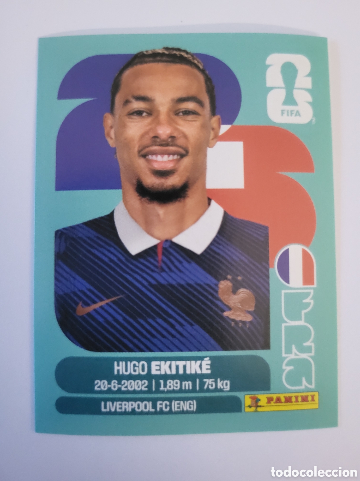 Cromos de f&uacute;tbol: FRA 19 Hugo Ekitike [Sticker] / FIFA World Cup 2026