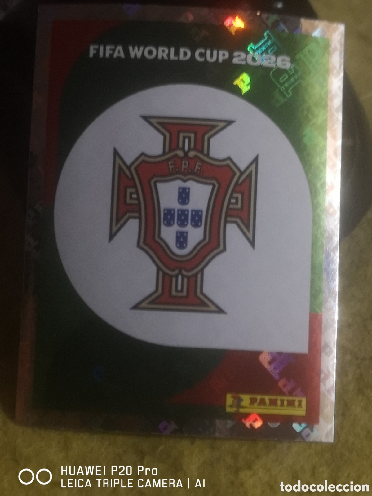 Cromos de f&uacute;tbol: FIFA WORLD CUP MUNDIAL 2026 ESCUDO PORTUGAL - POR 1