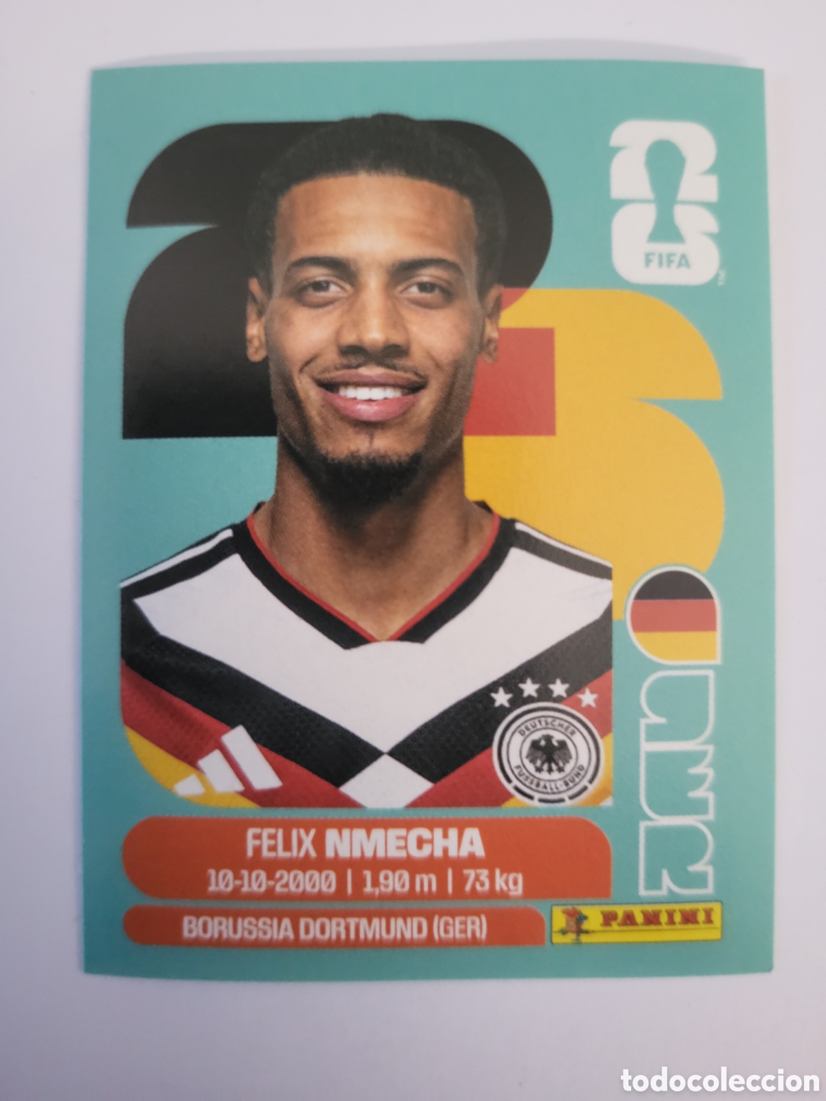 Cromos de f&uacute;tbol: GER 12 Felix Nmecha [Sticker] / FIFA World Cup 2026