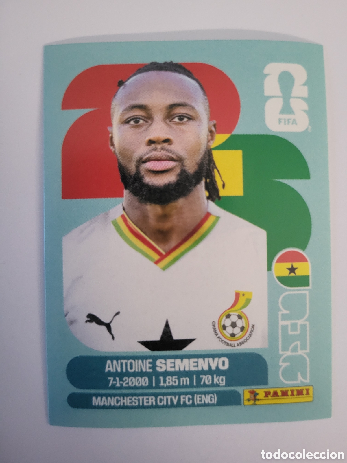 Cromos de Futebol: GHA 20 Antoine Semenyo [Sticker] / FIFA World Cup 2026
