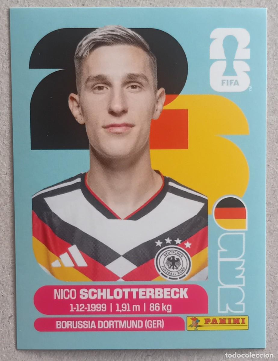 Fu&szlig;ball-Sticker: Figurina Panini 2026 Cromo World Cup Usa Mundial 2026 Nico Schlotterberg Germany n GER 5