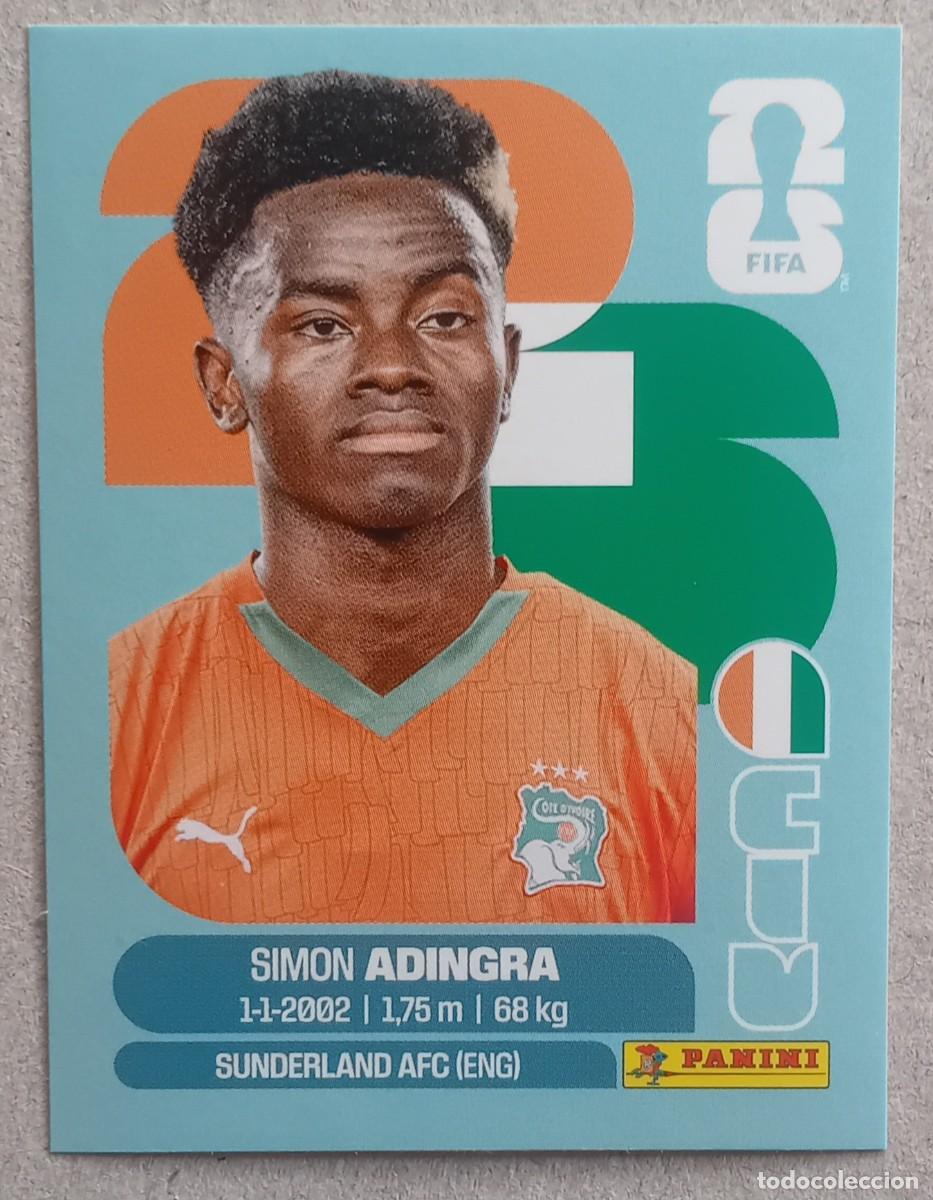 Figurine di Calcio: Figurina Panini 2026 Cromo World Cup Usa Mundial 2026 Simon Adingra Ivory Coast n CIV 17