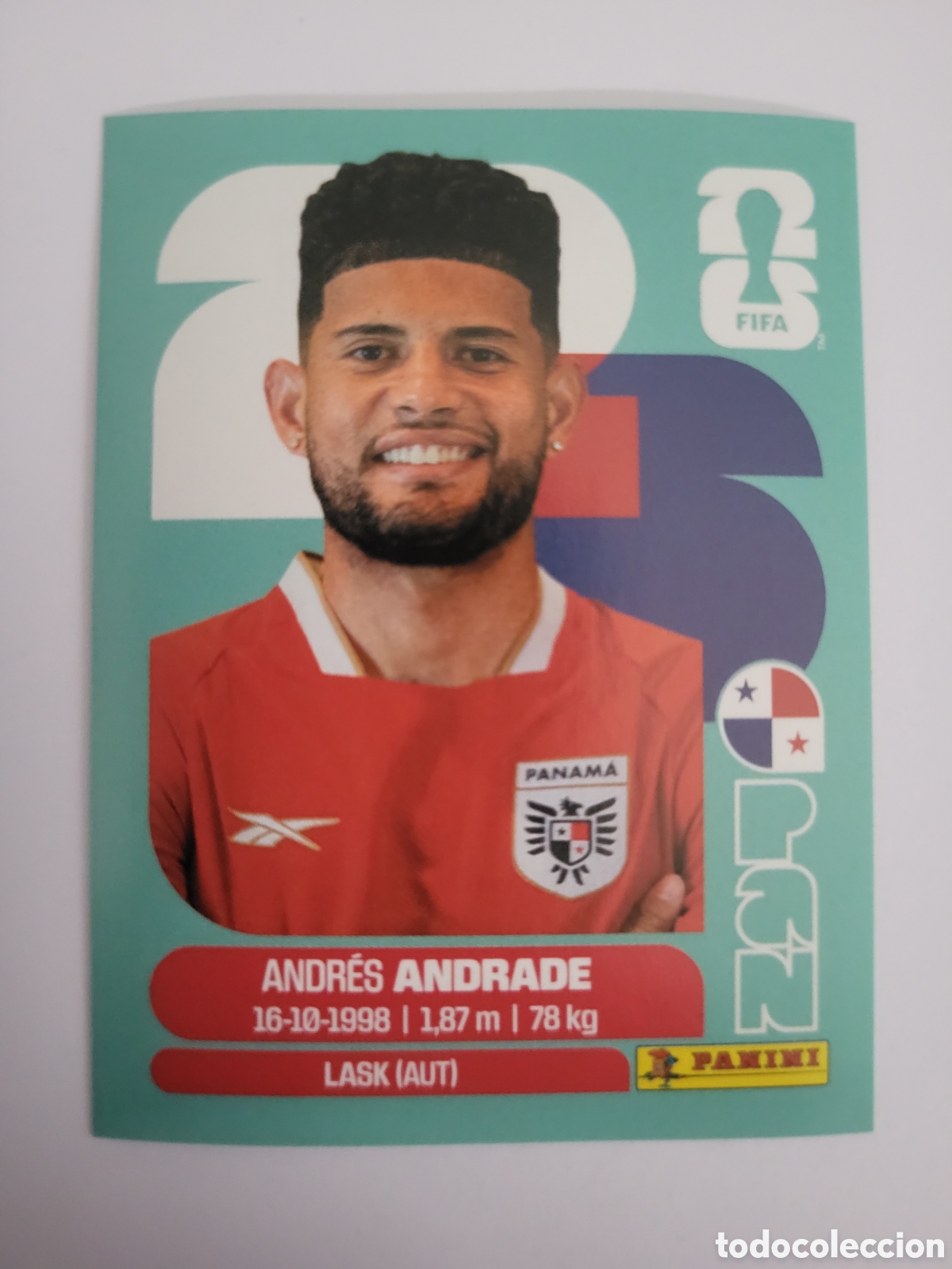 Figurine di Calcio: PAN 5 Andres Andrade [Sticker] / FIFA World Cup 2026