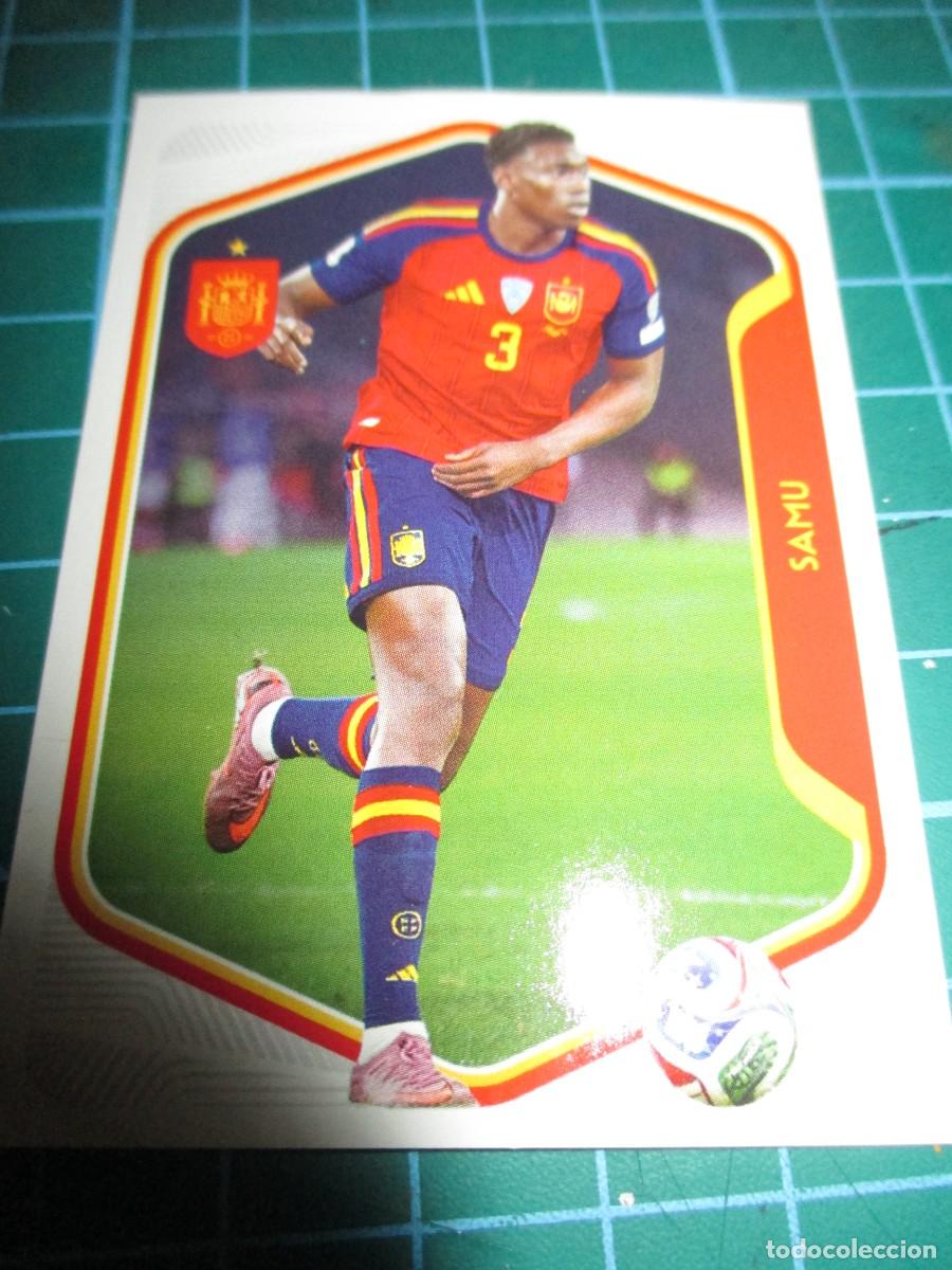 Cromos de f&uacute;tbol: 758- Colecci&oacute;n Espa&ntilde;a 2026 - n&ordm; 57 Samu, PANINI-CARREFOUR