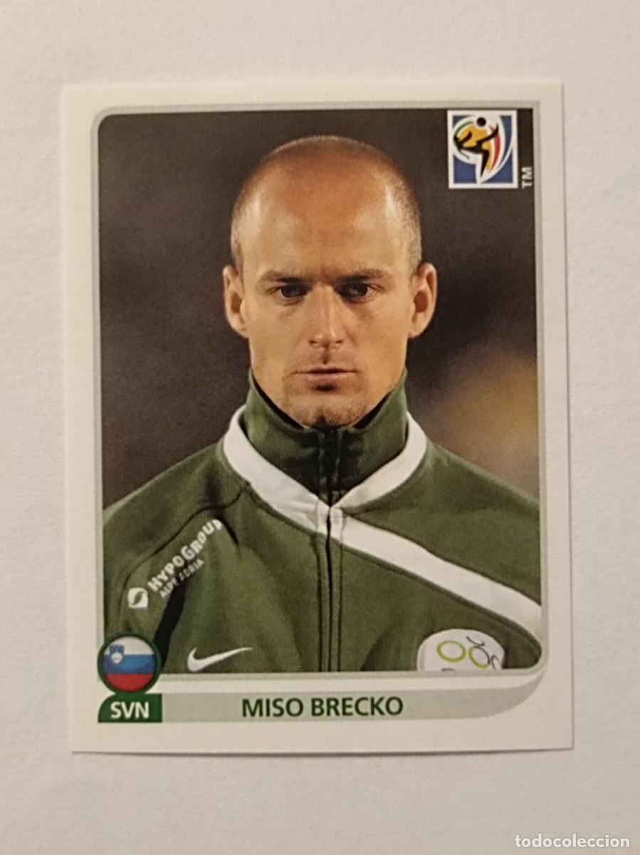 Cromos de f&uacute;tbol: #243 MISO BRECKO (ESLOVENIA) MUNDIAL SUDAFRICA 2010 PANINI