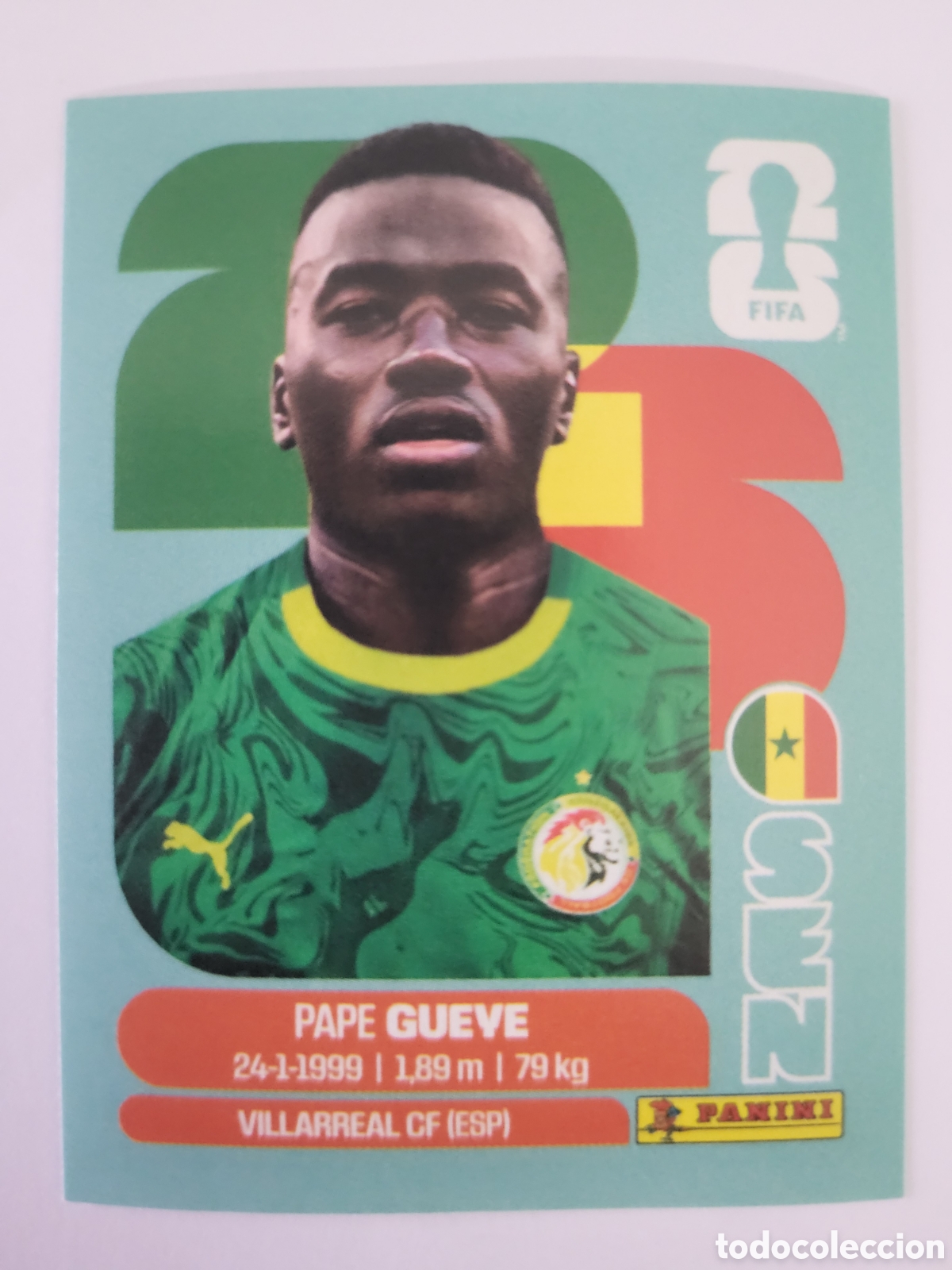 Cromos de f&uacute;tbol: SEN 11 Pape Gueye [Sticker] / FIFA World Cup 2026