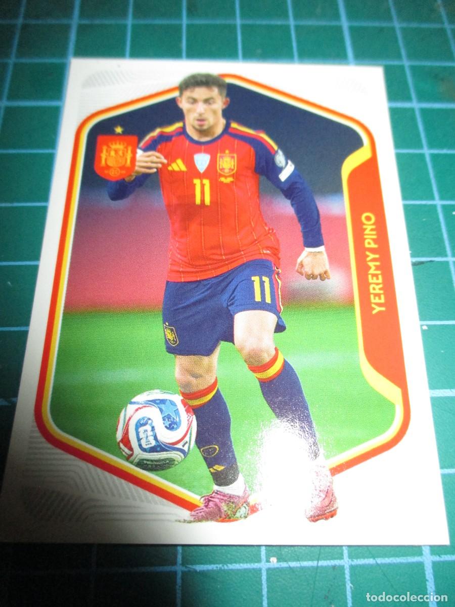 Cromos de f&uacute;tbol: 759- Colecci&oacute;n Espa&ntilde;a 2026 - n&ordm; 58 Yeremy Pino, PANINI-CARREFOU