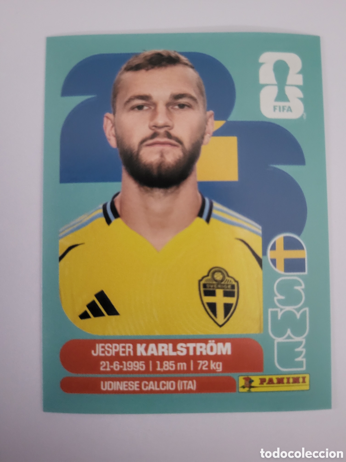 Cromos de Futebol: SWE 10 Jesper Karlstrom [Sticker] / FIFA World Cup 2026