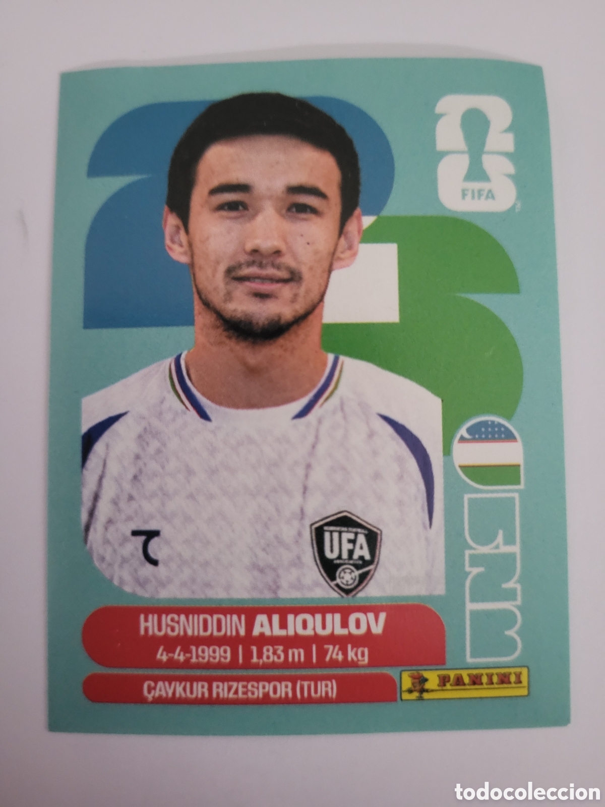 Cromos de Futebol: UZB 6 Husniddin Aliqulov [Sticker] / FIFA World Cup 2026