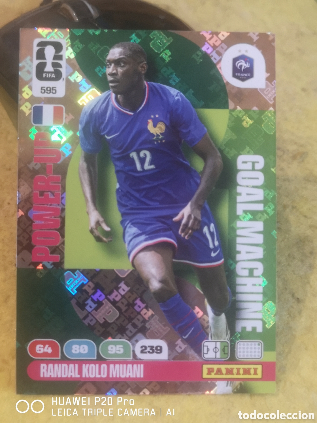 Cromos de f&uacute;tbol: FIFA WORLD CUP MUNDIAL 2026 ADRENALYN GOAL MACHINE POWER - UP KOLO MUANI - 595