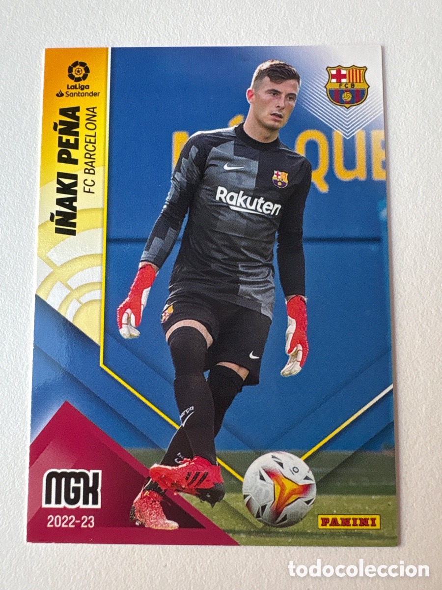 Cromos de f&uacute;tbol: Carta I&ntilde;aki Pe&ntilde;a 66 Bar&ccedil;a Megacracks 2022-23