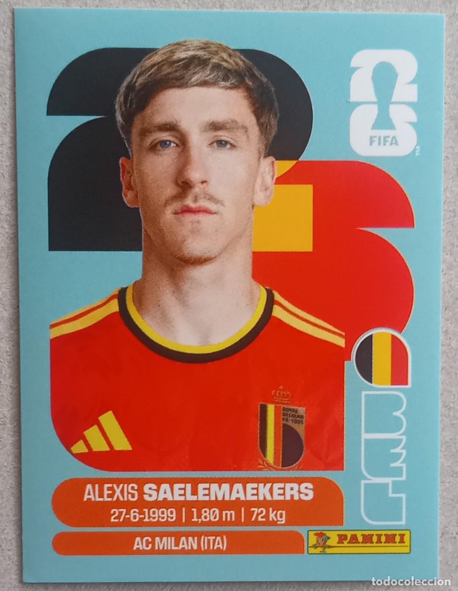 Cromos de f&uacute;tbol: Figurina Panini 2026 Cromo World Cup Usa Mundial 2026 Alexis Saelemaekers Belgium n BEL 12