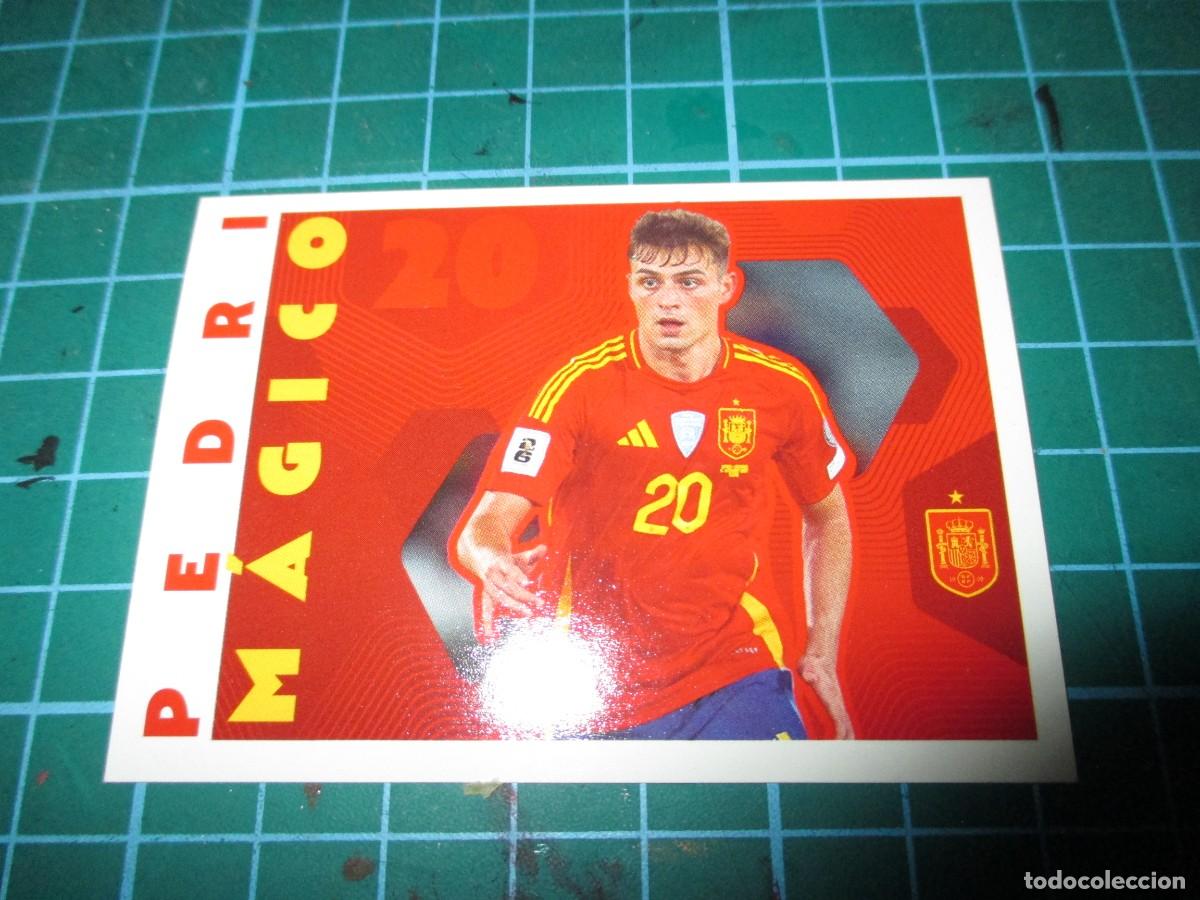 Cromos de f&uacute;tbol: 767- Colecci&oacute;n Espa&ntilde;a 2026 - n&ordm;69 Pedri, m&aacute;gico - PANINI-CARREFOUR