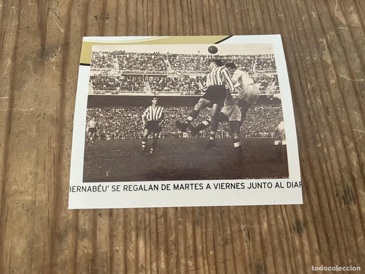 Cromos de f&uacute;tbol: R31982 CROMO SIN PEGAR NUNCA PEGADO REAL MADRID # 23 REAL MADRID ATHLETIC CLUB BILBAO