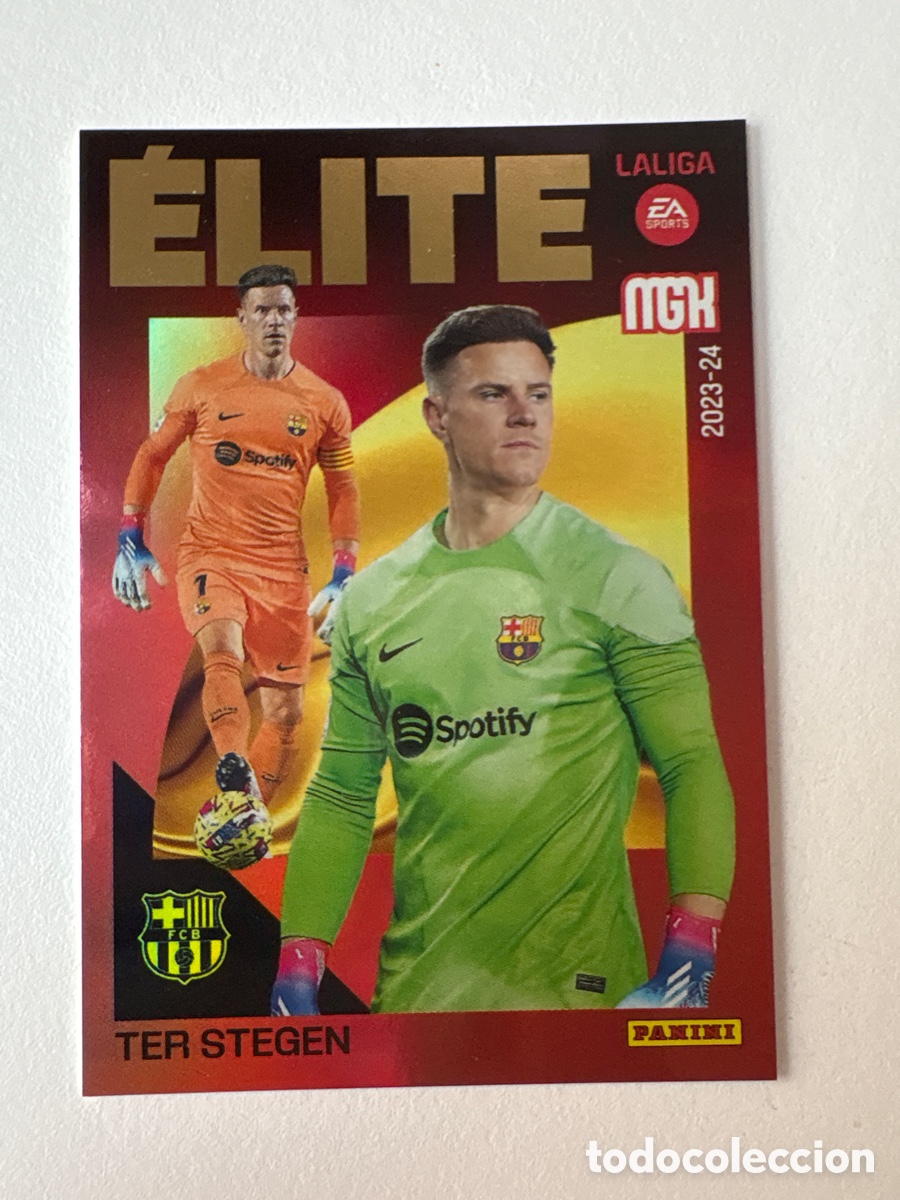 Fu&szlig;ball-Sticker: Carta Ter Stegen Elite 14 Bar&ccedil;a Megacracks 2023-24