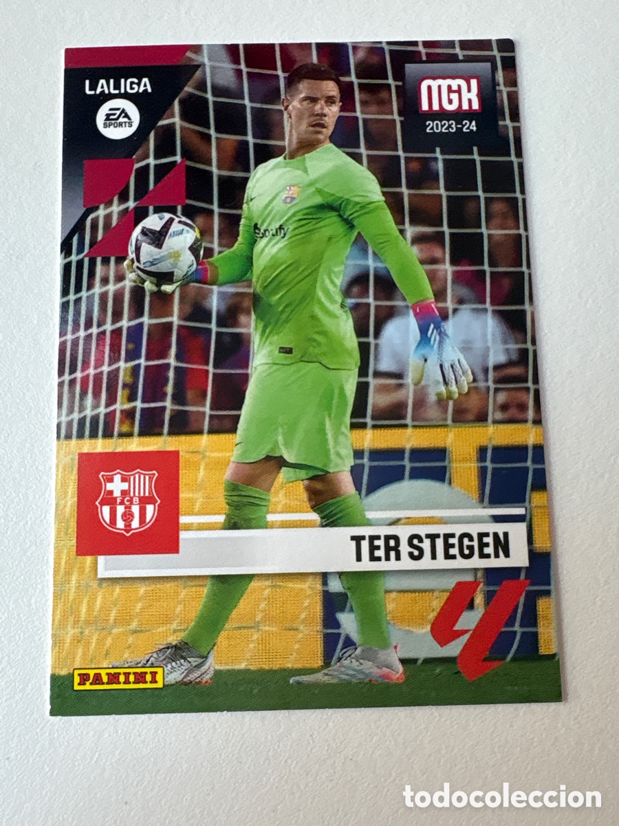 Figurine di Calcio: Carta Ter Stegen 92 Bar&ccedil;a Megacracks 2023-24