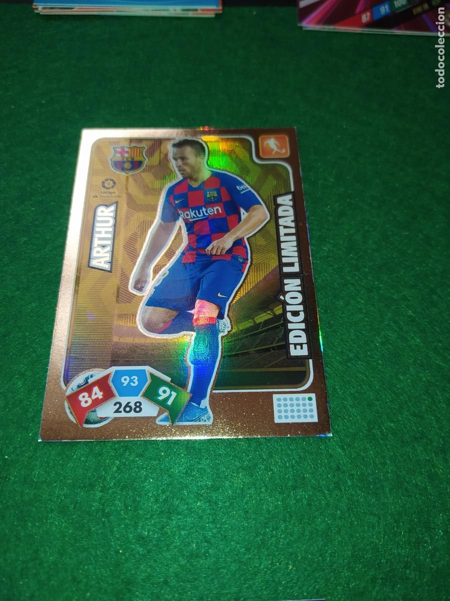 Cromos de f&uacute;tbol: EDICION LIMITADA ADRENALYN 2019 2020 ARTHUR FC BARCELONA