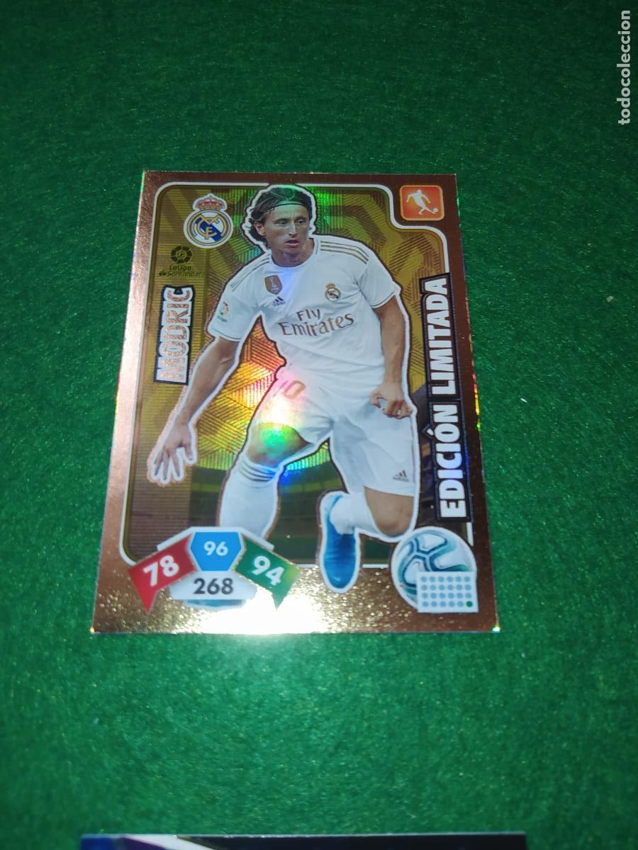 Cromos de f&uacute;tbol: EDICION LIMITADA ADRENALYN 2019 2020 MODRIC REAL MADRID