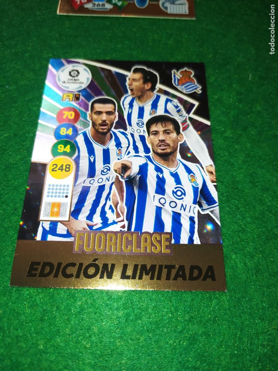 Cartes &agrave; collectionner de Football: EDICION LIMITADA ADRENALYN 2020 2021 FUORICLASE REAL SOCIEDAD
