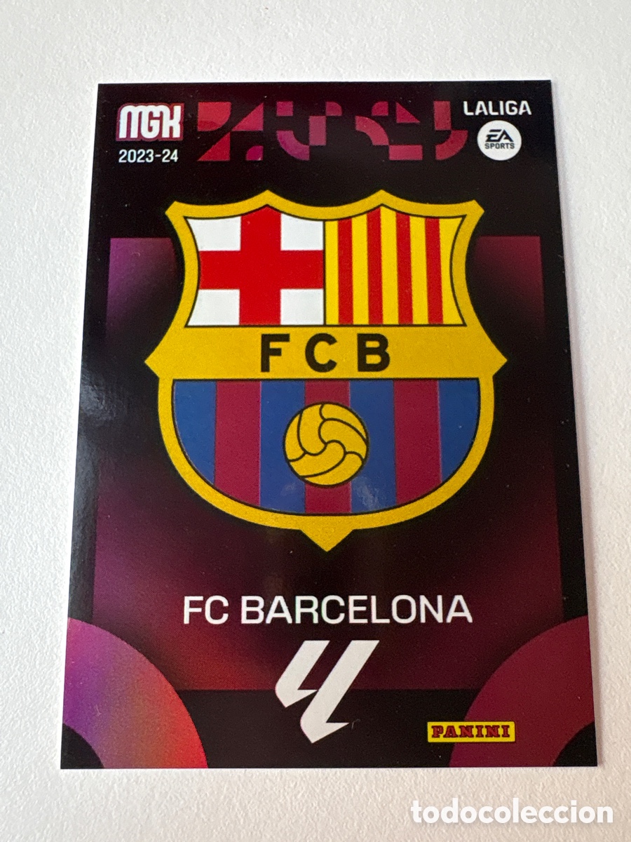 Fu&szlig;ball-Sticker: Carta Escudo Bar&ccedil;a 91 Megacracks 2023-24