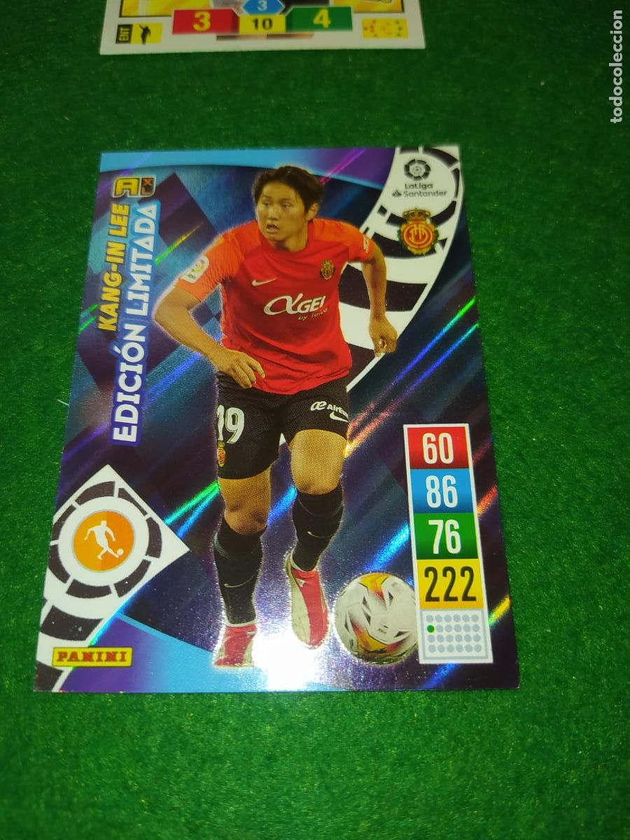 Fu&szlig;ball-Sticker: EDICION LIMITADA ADRENALYN 2021 2022 KANG-IN LEE MALLORCA