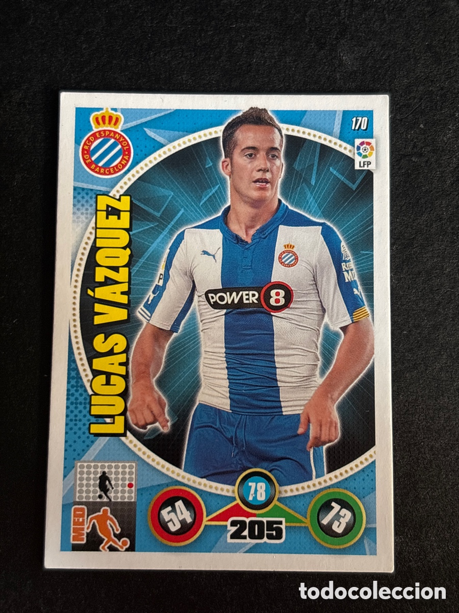 Cromos de f&uacute;tbol: Adrenalyn 2014 2015 14 15 panini Lucas V&aacute;zquez n&deg; 170 Espanyol