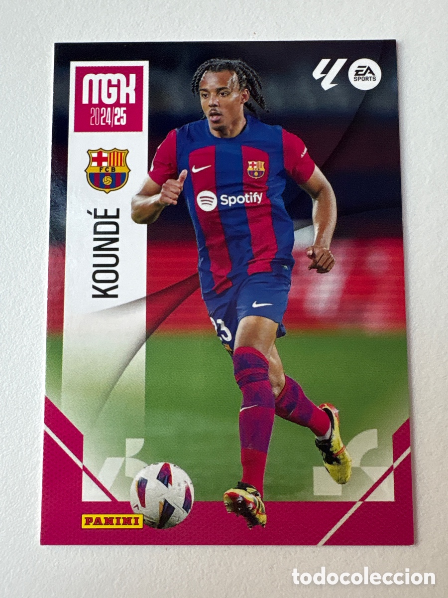 Cromos de f&uacute;tbol: Carta Kound&eacute; 76 Bar&ccedil;a Megacracks 2024-25