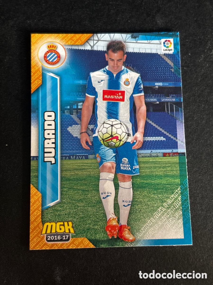 Cromos de f&uacute;tbol: JURADO - 232 - R.C.D. ESPANYOL - MEGACRACKS 2016-2017 (16/17) - PANINI - MGK
