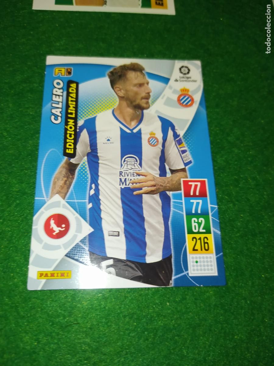 Cromos de f&uacute;tbol: EDICION LIMITADA ADRENALYN 2021 2022 CALERO ESPANYOL