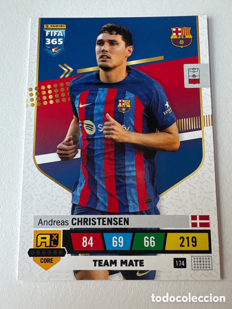 Cromos de f&uacute;tbol: Carta Christensen Team Mate 174 Bar&ccedil;a FIFA 365