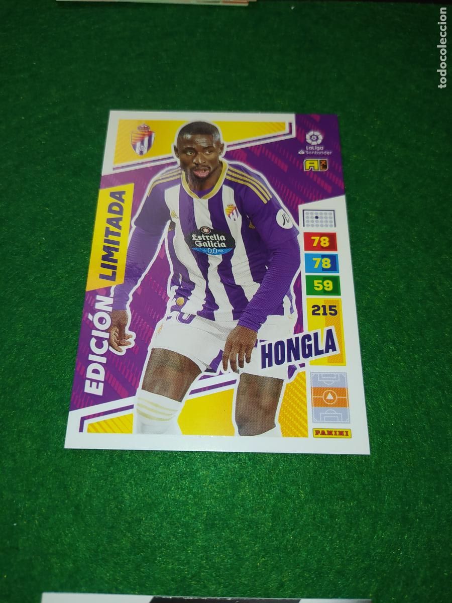 Football Stickers: EDICION LIMITADA ADRENALYN 2022 2023 HONGLA REAL VALLADOLID