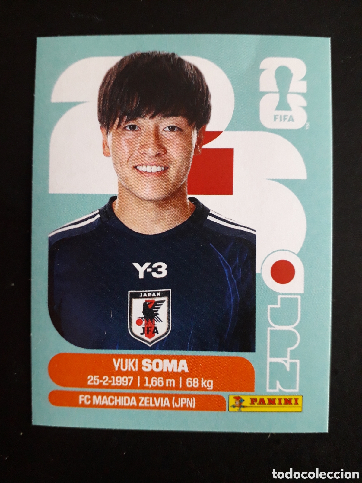 Football Stickers: SOMA JAP&Oacute;N JPN 9 MUNDIAL F&Uacute;TBOL 2026 FIFA WORLD CUP PANINI SIN PEGAR PEDIDO M&Iacute;NIMO 3&euro;