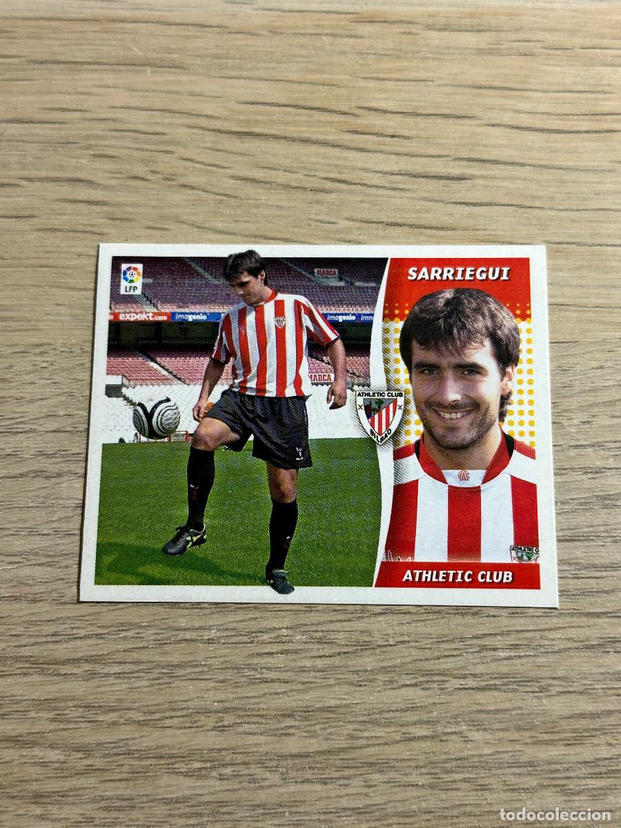 Figurine di Calcio: SARRIEGUI ATHLETIC CLUB COLECCIONES ESTE LIGA 2006 2007 06 07 SIN PEGAR NUNCA PEGADO
