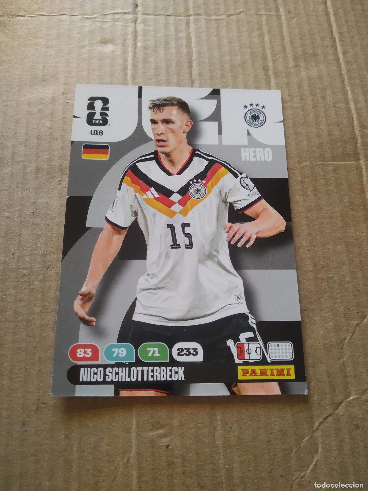 Figurine di Calcio: U18 SCHLOTTERBECK ALEMANIA UPGRADE UPDATE CROMO FUTBOL PANINI ADRENALYN MUNDIAL 2026 WORLD CUP