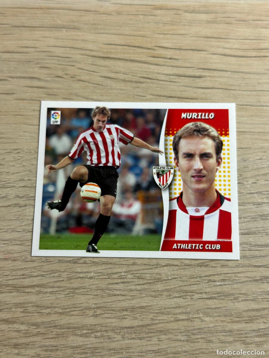Figurine di Calcio: MURILLO ATHLETIC CLUB COLECCIONES ESTE LIGA 2006 2007 06 07 SIN PEGAR NUNCA PEGADO