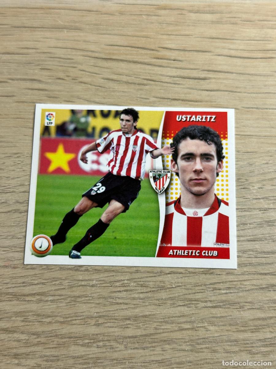 Figurine di Calcio: USTARITZ ATHLETIC CLUB COLECCIONES ESTE LIGA 2006 2007 06 07 SIN PEGAR NUNCA PEGADO