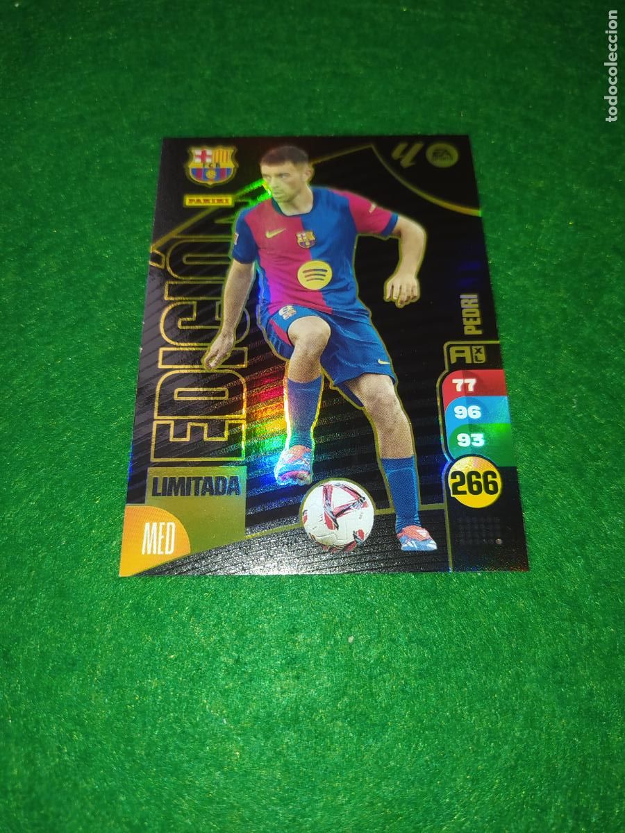 Figurine di Calcio: EDICION LIMITADA ADRENALYN 2024 2025 PEDRI FC BARCELONA