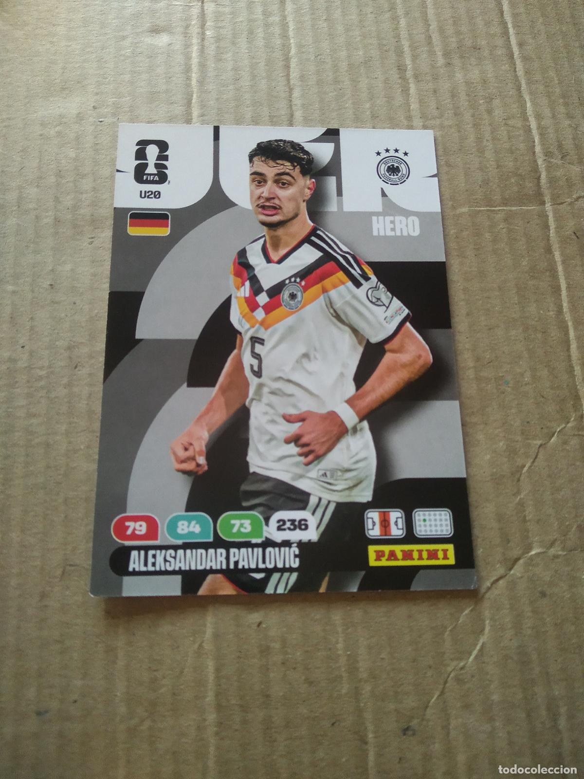 Figurine di Calcio: U20 PAVLOVIC ALEMANIA UPGRADE UPDATE CROMO FUTBOL PANINI ADRENALYN MUNDIAL 2026 WORLD CUP