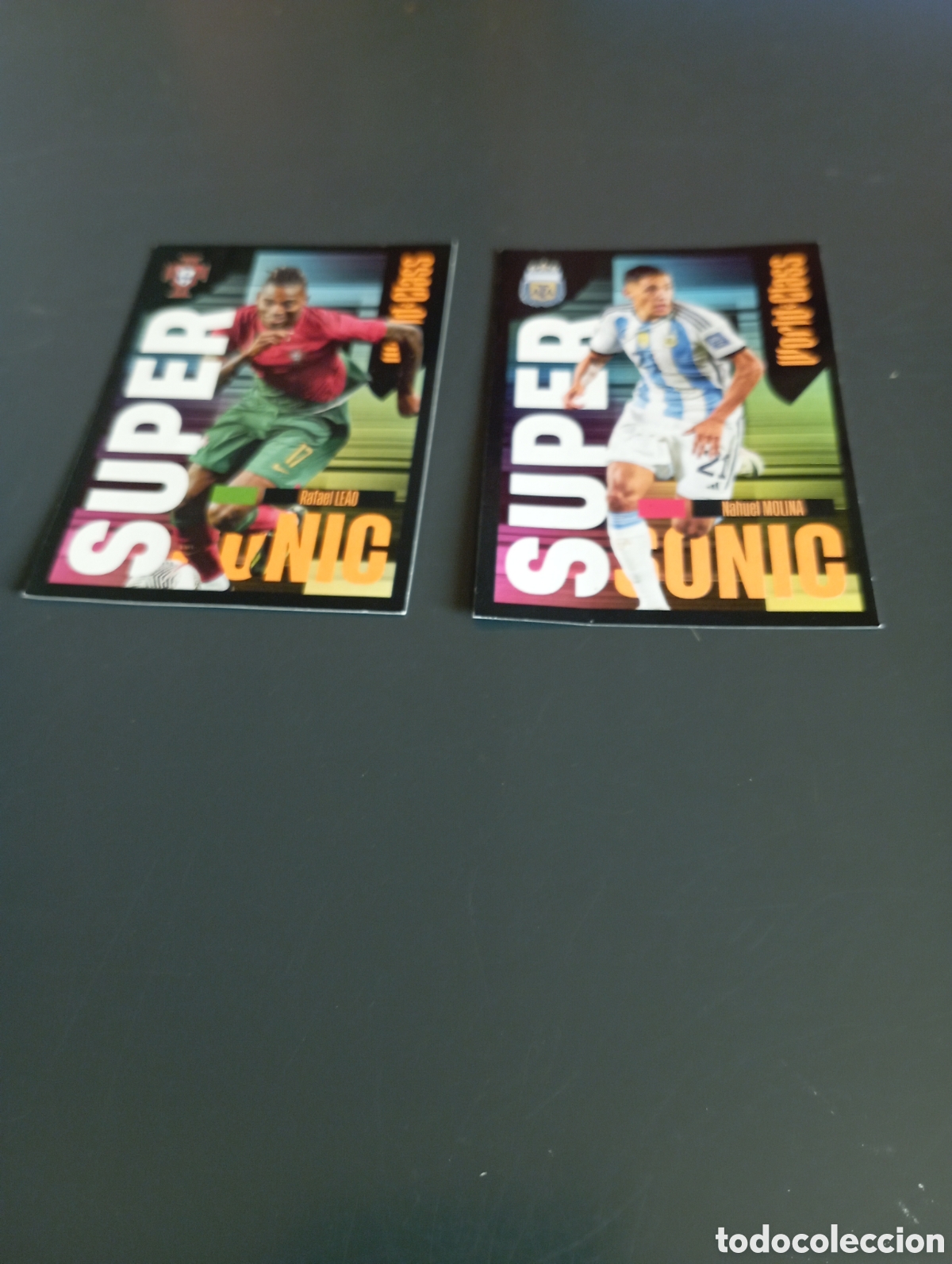 Cromos de Futebol: Mini lote 2 cromos super sonic world class 2024