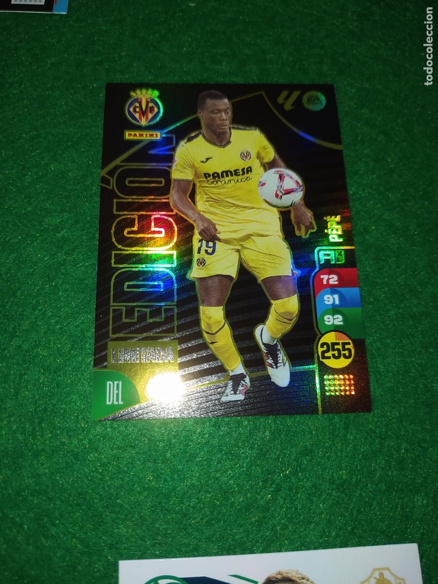 Football Stickers: EDICION LIMITADA ADRENALYN 2024 2025 PEPE VILLARREAL