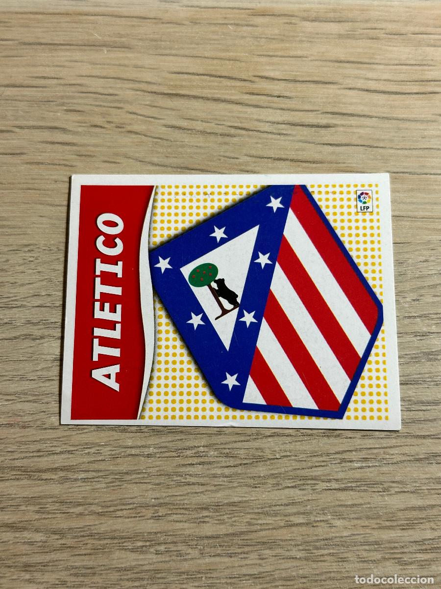 Cromos de f&uacute;tbol: ESCUDO ATLETICO DE MADRID COLECCIONES ESTE LIGA 2006 2007 06 07 SIN PEGAR NUNCA PEGADO