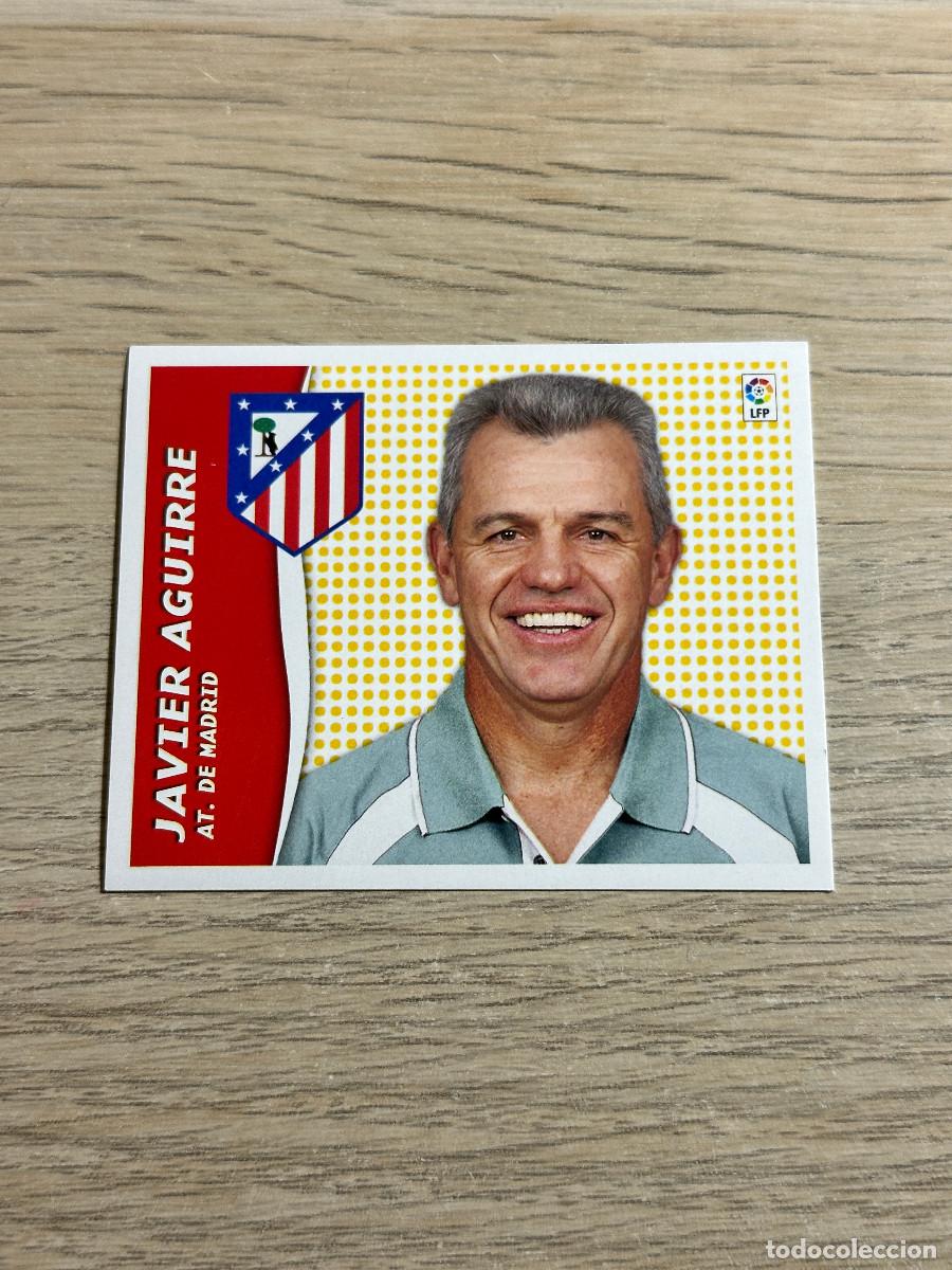 Fu&szlig;ball-Sticker: ENTRENADOR ATLETICO DE MADRID COLECCIONES ESTE LIGA 2006 2007 06 07 SIN PEGAR NUNCA PEGADO
