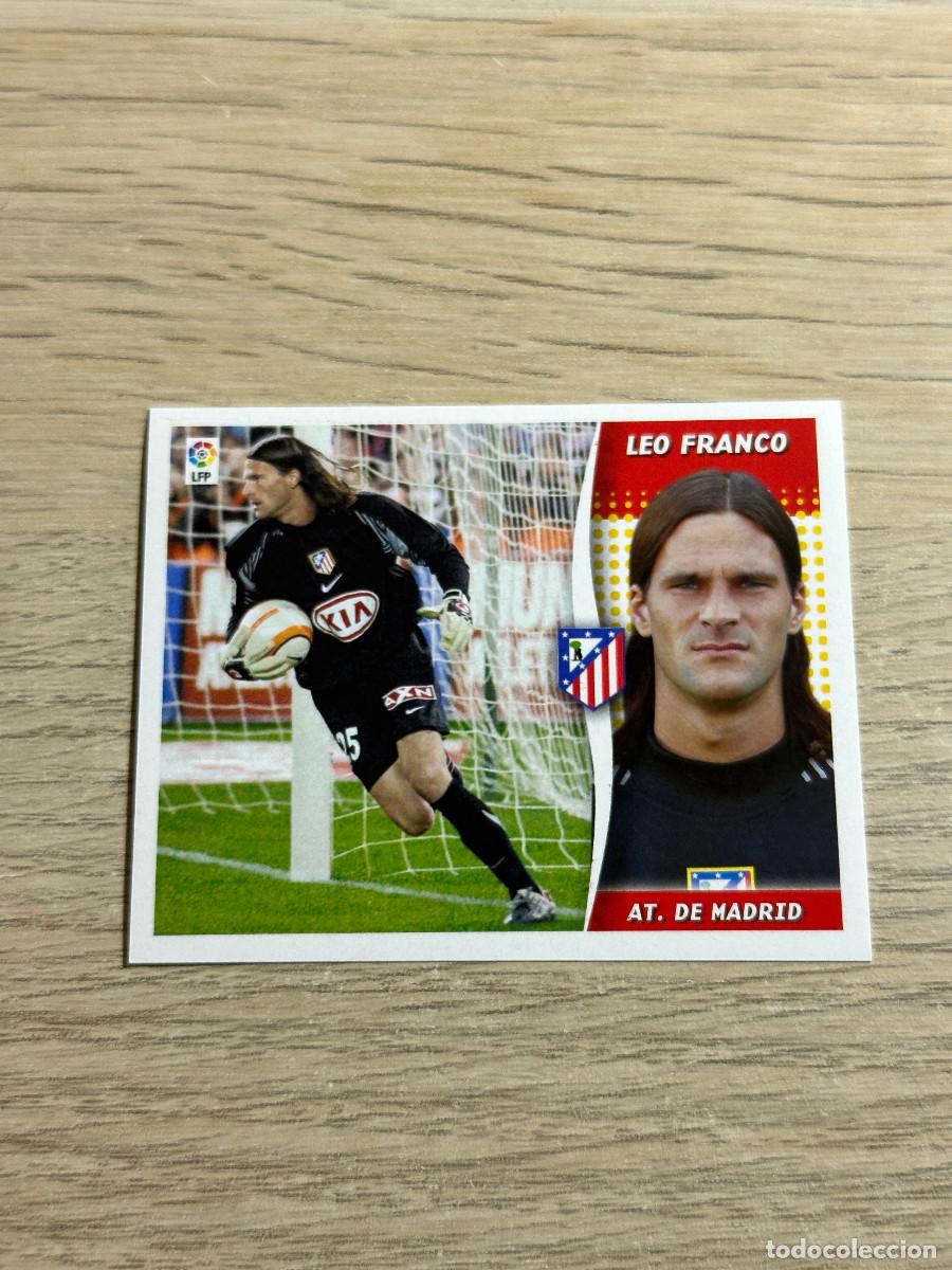 Fu&szlig;ball-Sticker: LEO FRANCO ATLETICO DE MADRID COLECCIONES ESTE LIGA 2006 2007 06 07 SIN PEGAR NUNCA PEGADO
