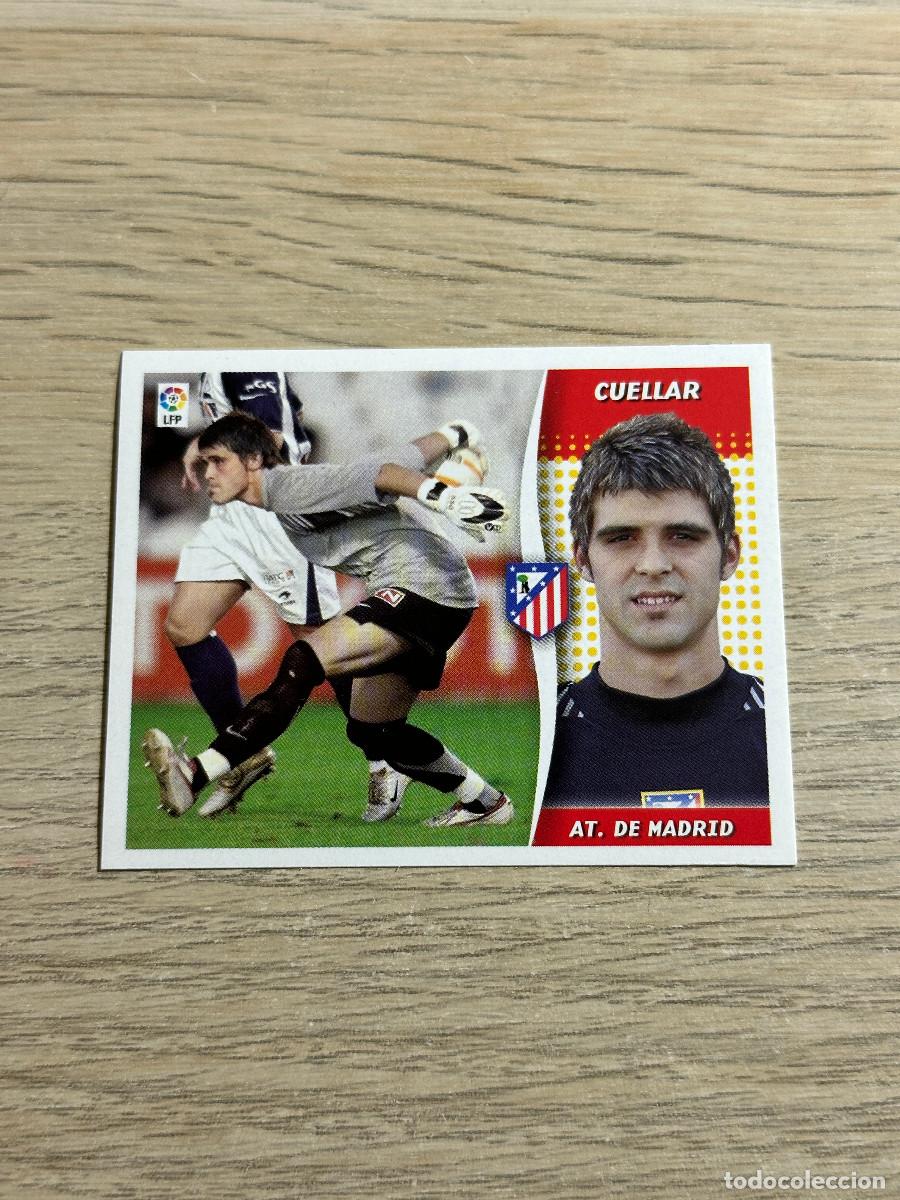 Fu&szlig;ball-Sticker: CUELLAR ATLETICO DE MADRID COLECCIONES ESTE LIGA 2006 2007 06 07 SIN PEGAR NUNCA PEGADO