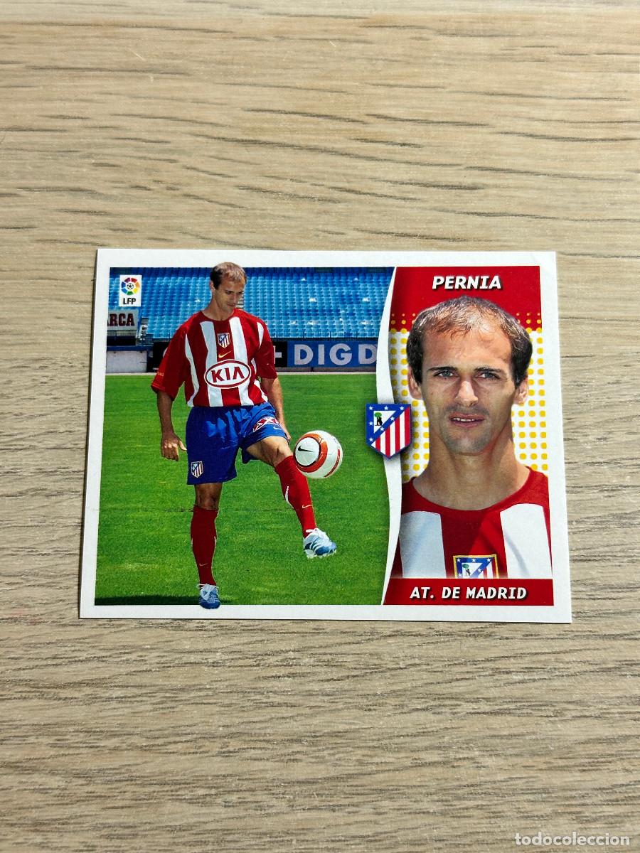 Fu&szlig;ball-Sticker: PERNIA ATLETICO DE MADRID COLECCIONES ESTE LIGA 2006 2007 06 07 SIN PEGAR NUNCA PEGADO