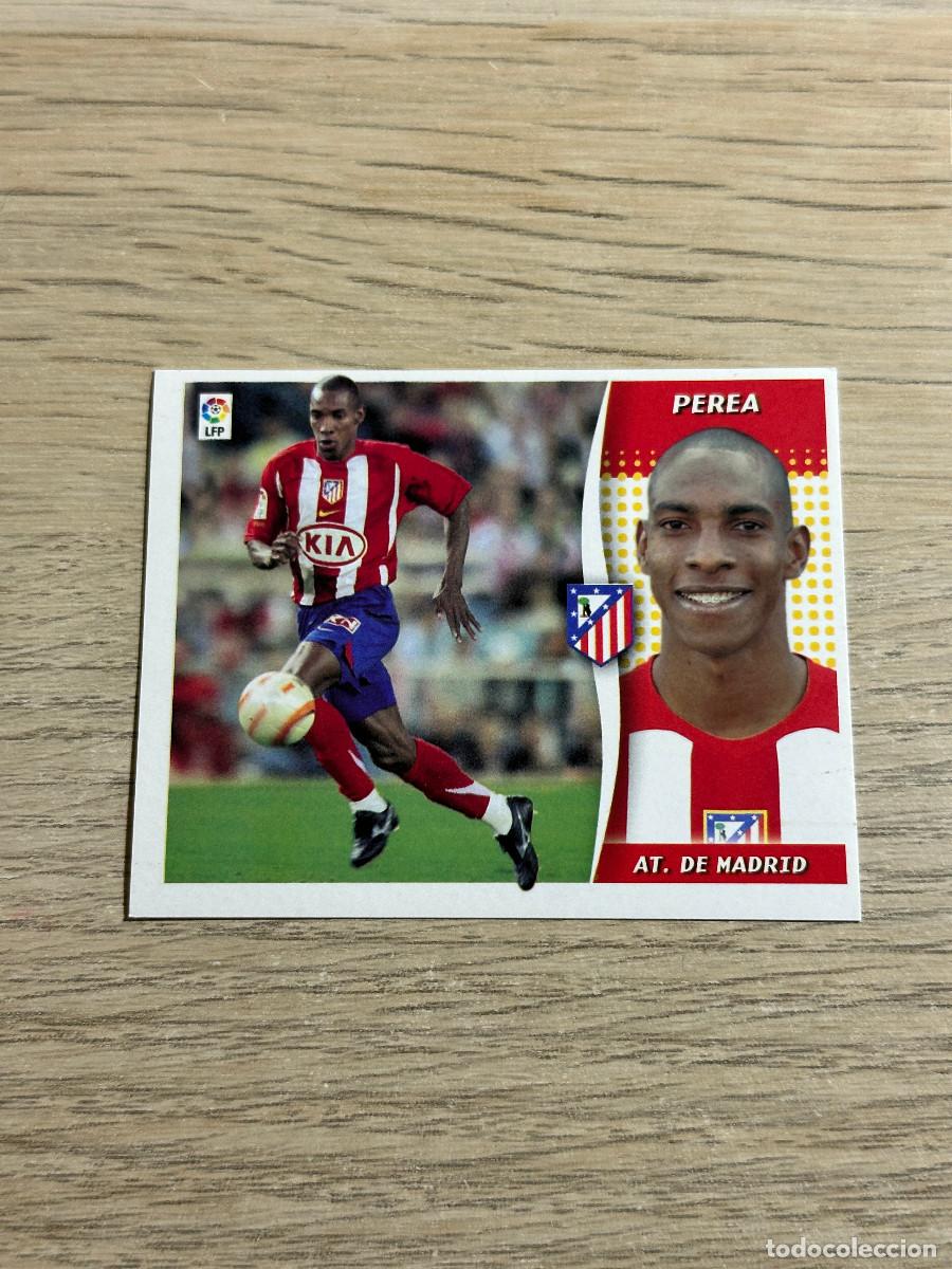Figurine di Calcio: PEREA ATLETICO DE MADRID COLECCIONES ESTE LIGA 2006 2007 06 07 SIN PEGAR NUNCA PEGADO