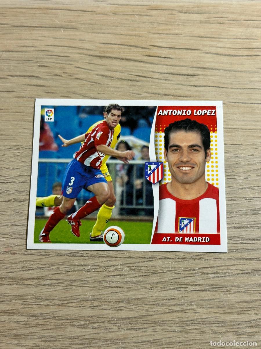 Cromos de Futebol: ANTONIO LOPEZ ATLETICO DE MADRID COLECCIONES ESTE LIGA 2006 2007 06 07 SIN PEGAR NUNCA PEGADO