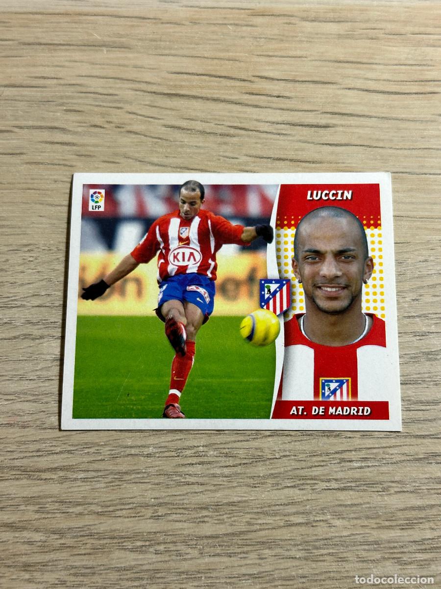 Cromos de Futebol: LUCCIN ATLETICO DE MADRID COLECCIONES ESTE LIGA 2006 2007 06 07 SIN PEGAR NUNCA PEGADO